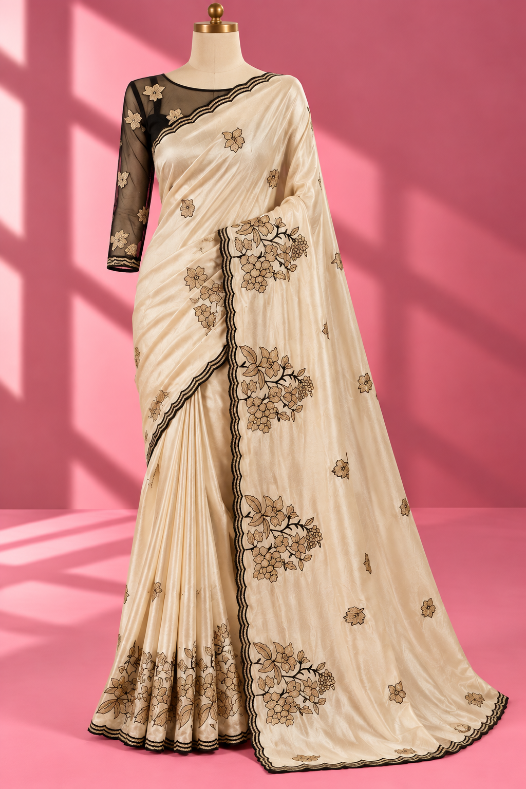 Safed Noor Heirloom Saree