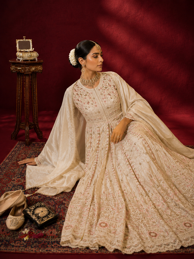 Noor Aab Anarkali Set