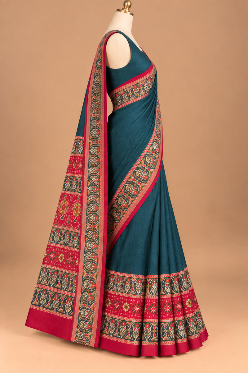 Rangrez Neelkaar Saree