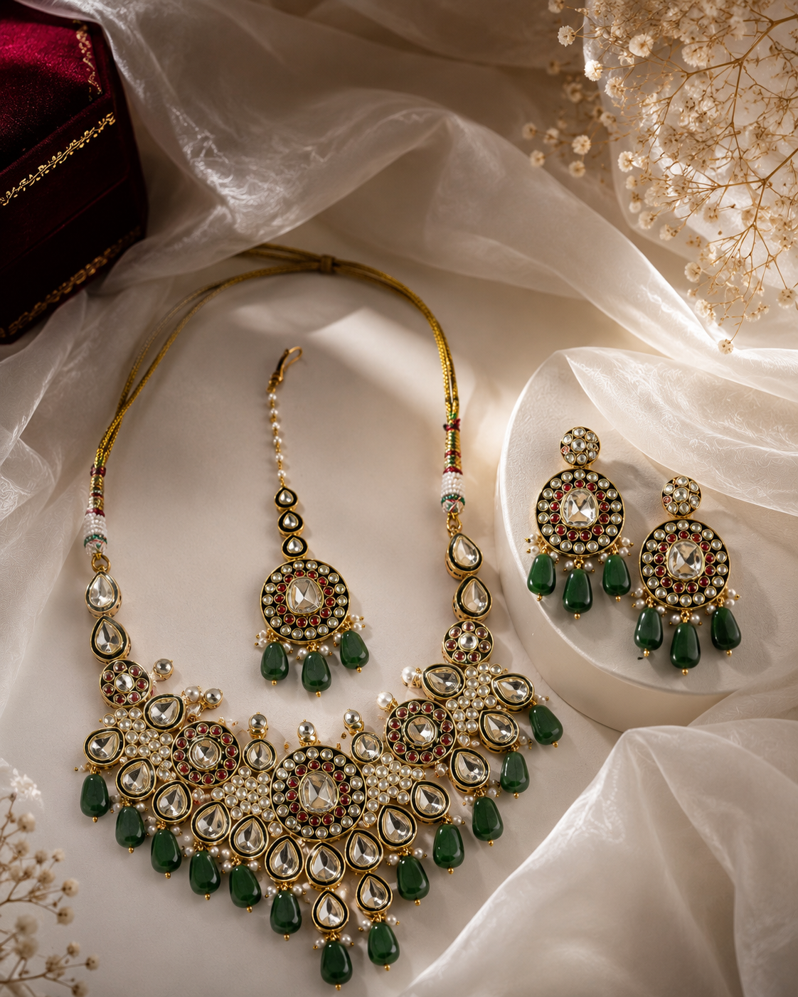 Mehr Polki Choker Set