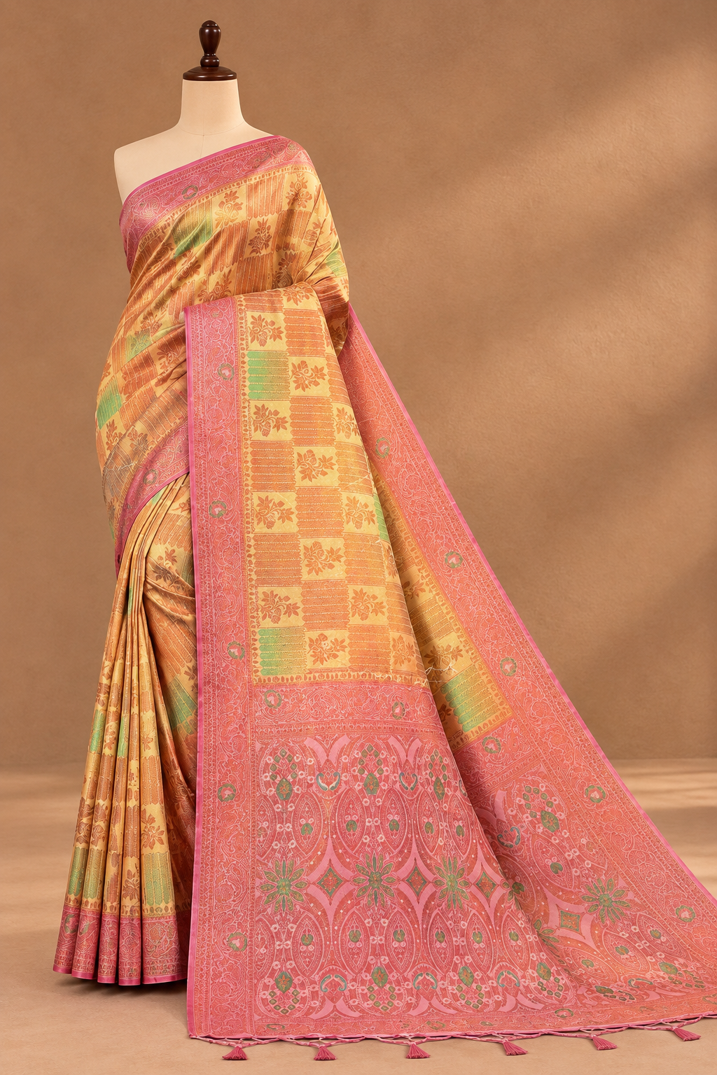 Gulbadan Rosé Royale Saree