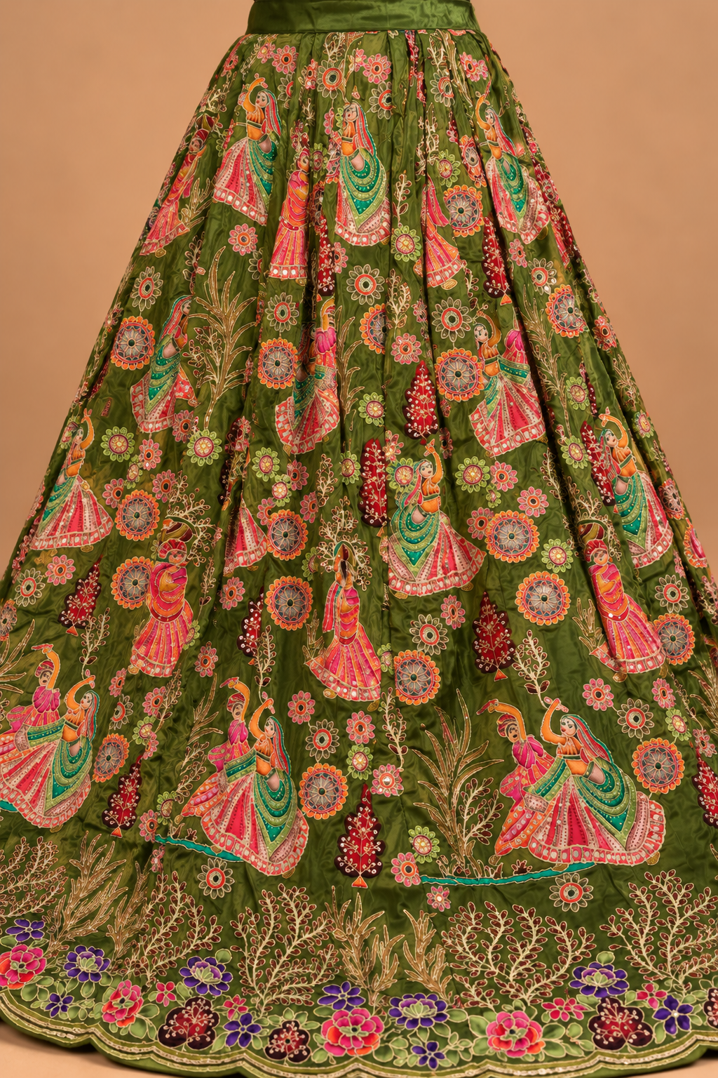 Bagh-e-Mor — Stitched Lehenga