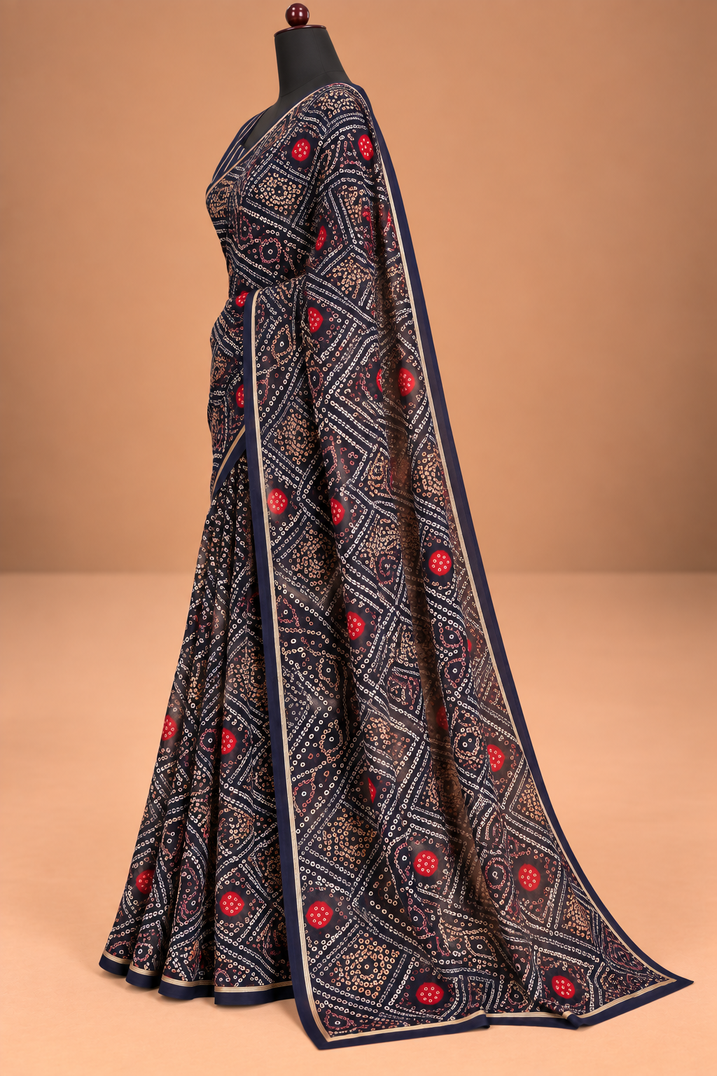 Aabha Gulnaar Rangrez Saree