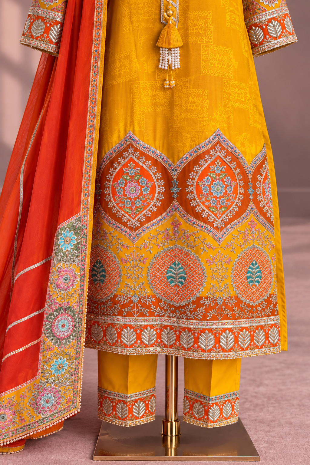 Surya Noor Embroidered Festive Suit Set