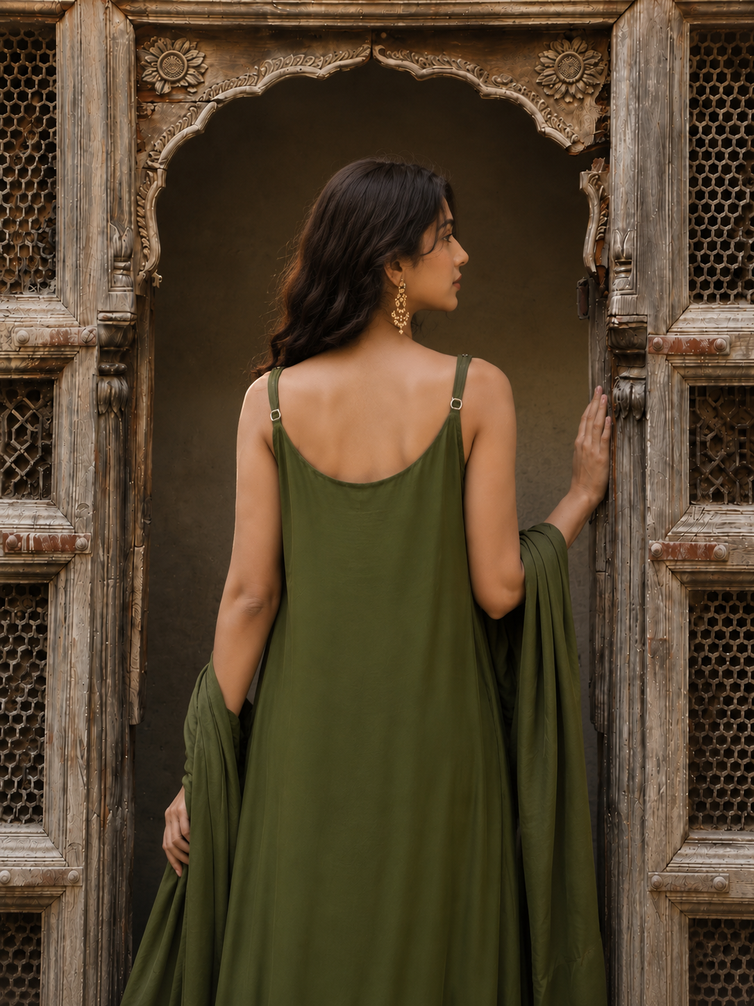 OLIVÉA — Heritage Olive Co-ord Set