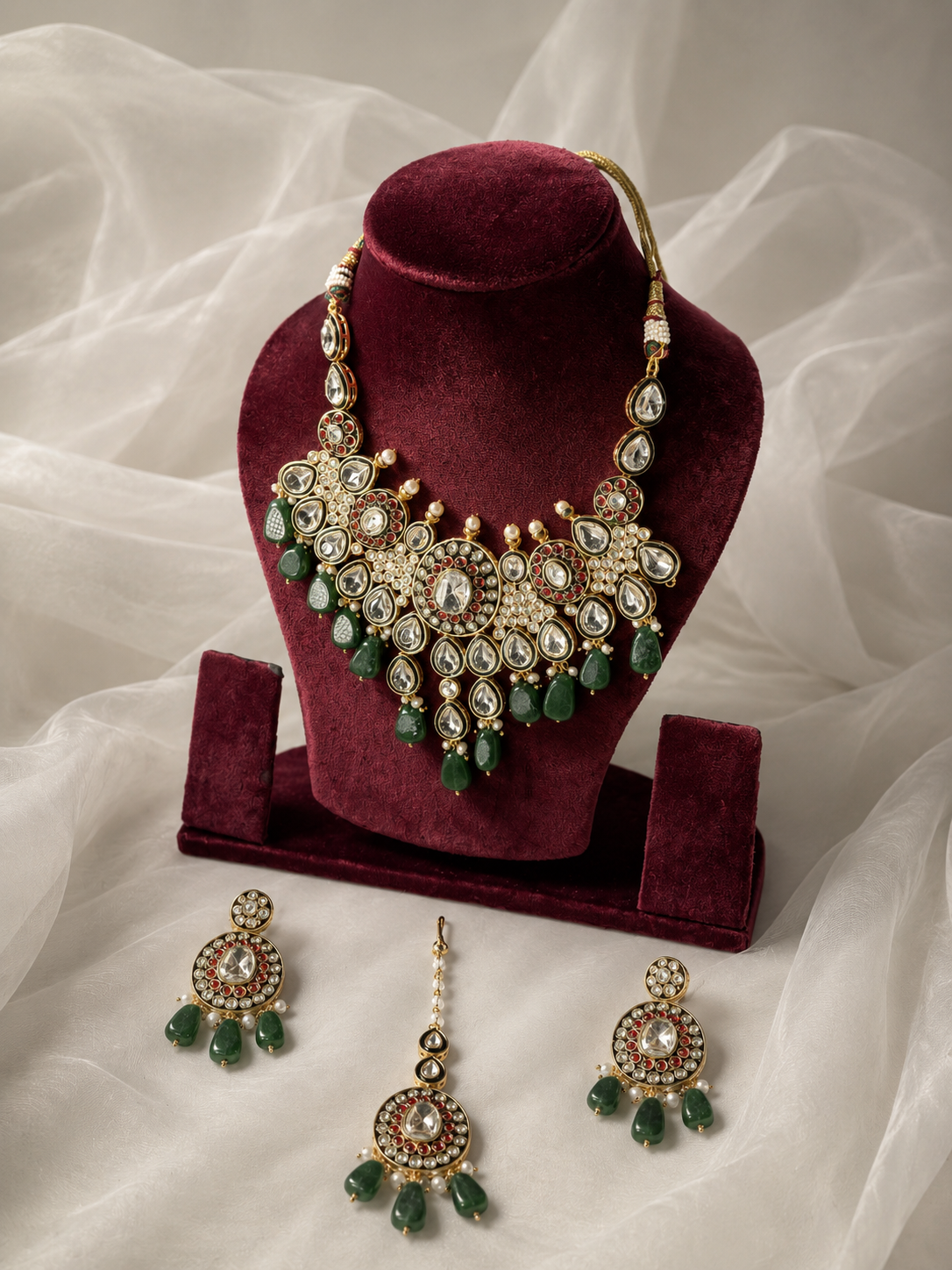 Mehr Polki Choker Set