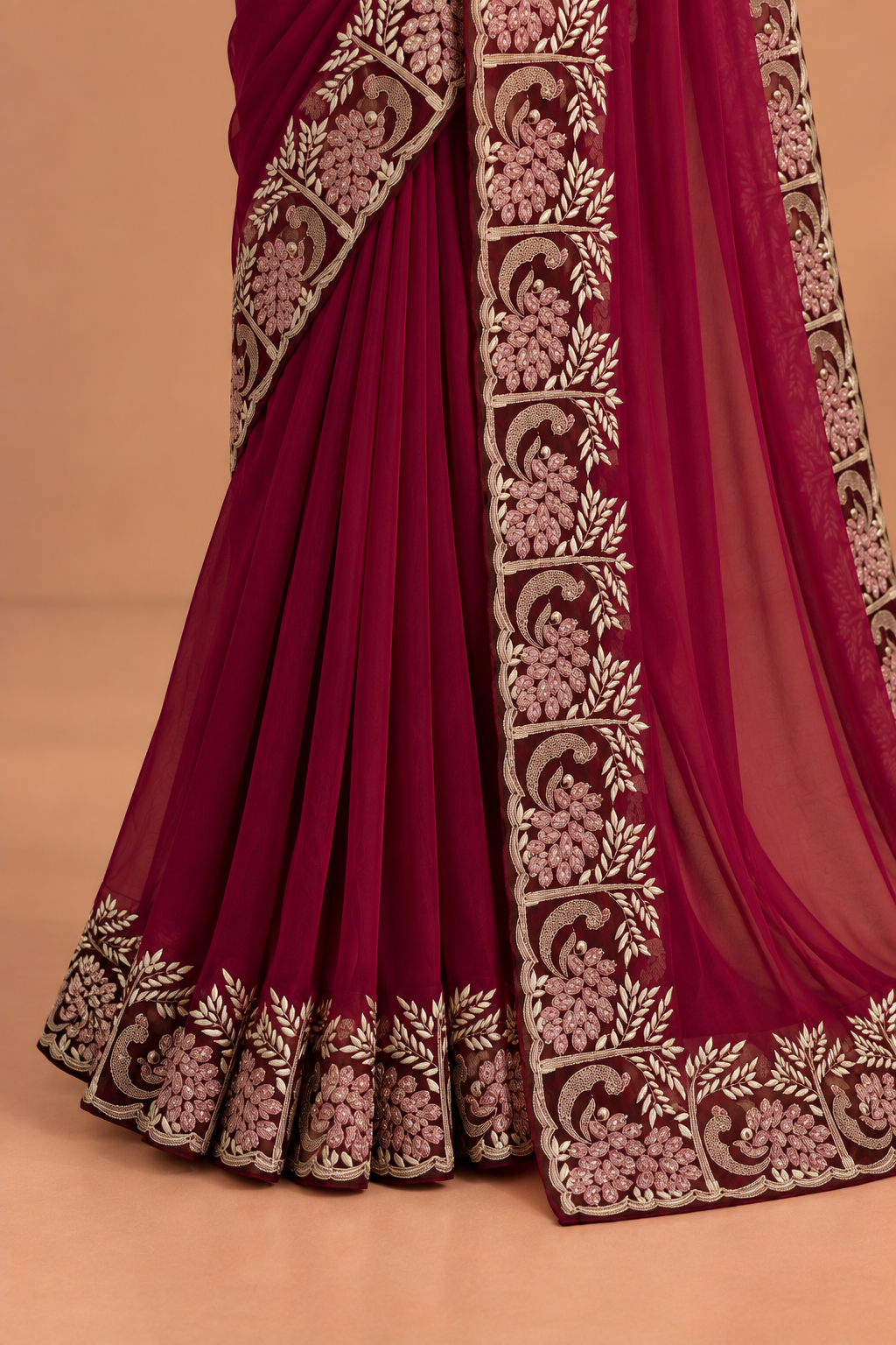 Gehra Gulab Saree