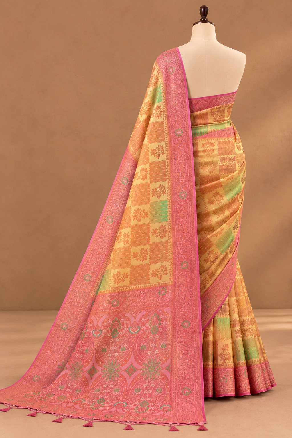 Gulbadan Rosé Royale Saree