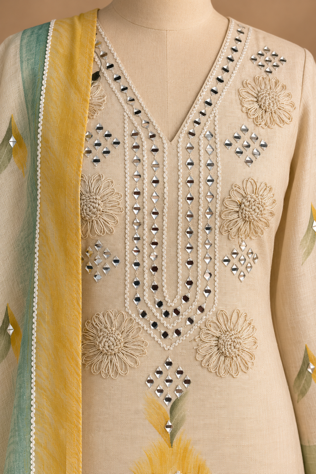 Gulnaar-e-Saba — Unstitched Suit