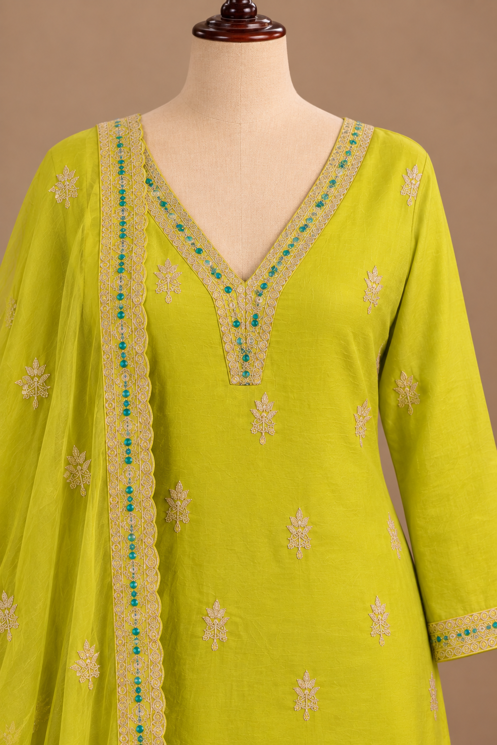 Aaranya Zari Garden Suit