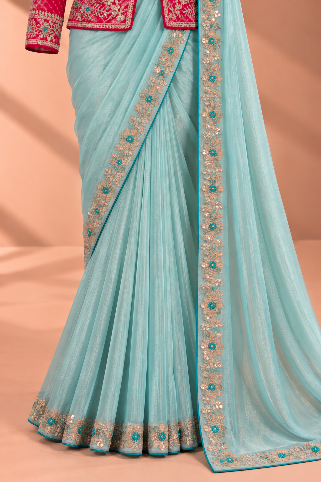 Zareen Darbar Jacket Saree