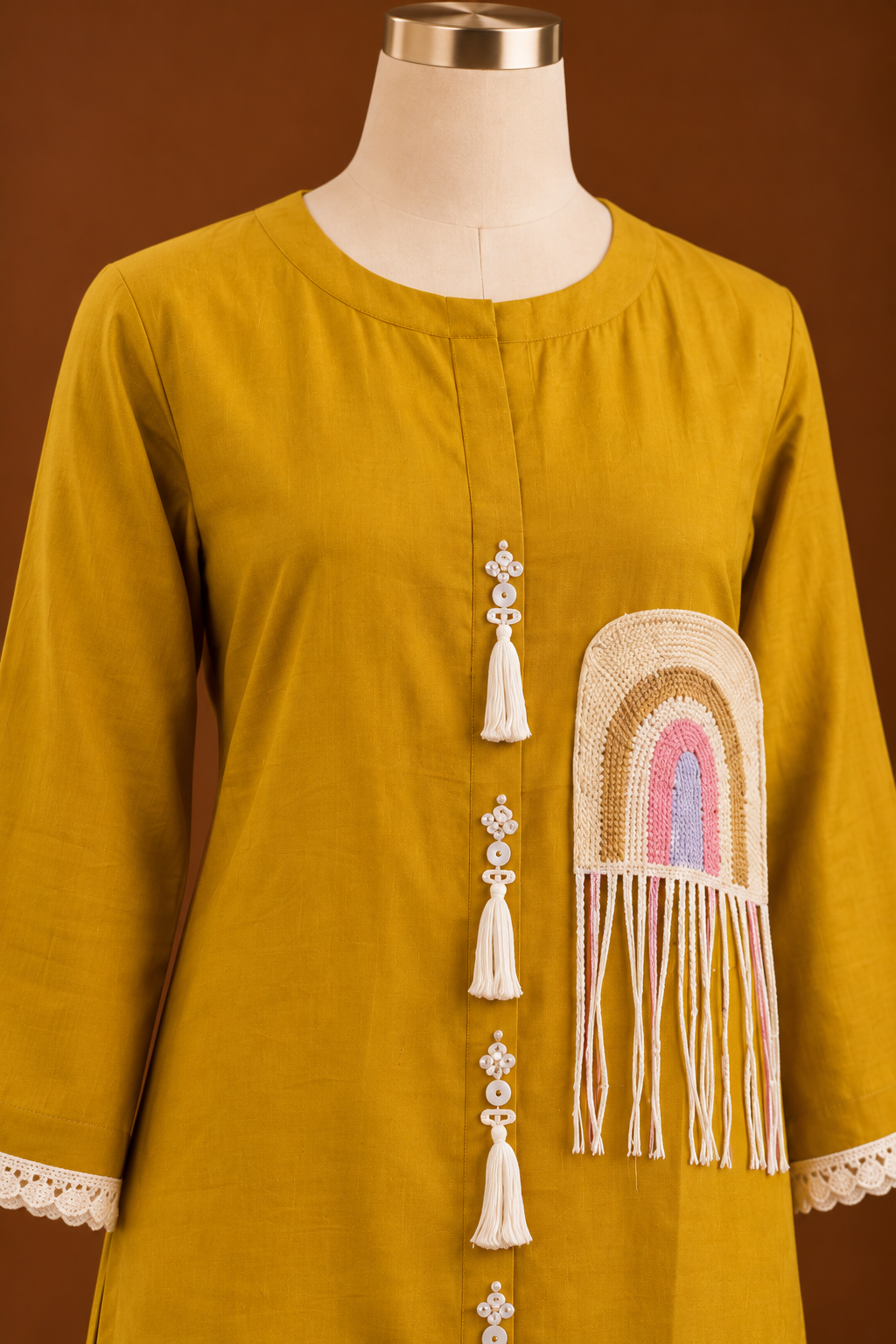 Aurelia Rainbow Heirloom Kurta Set