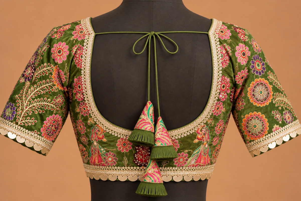 Bagh-e-Mor — Stitched Lehenga