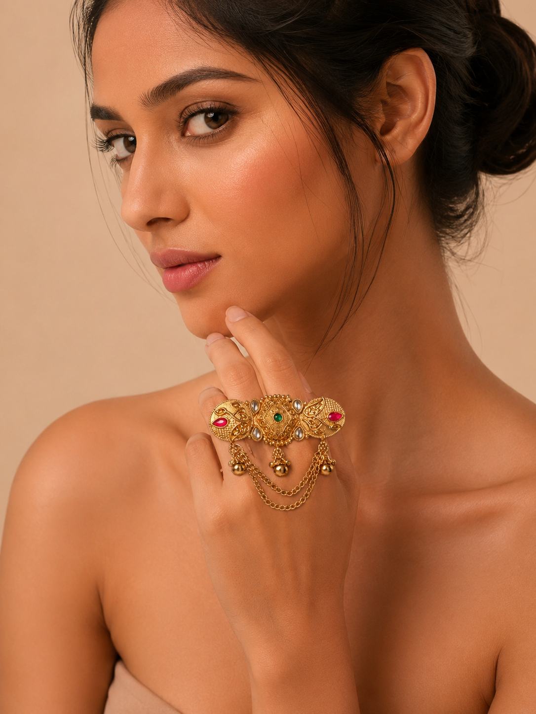 The Charvi Heritage Brooch Ring