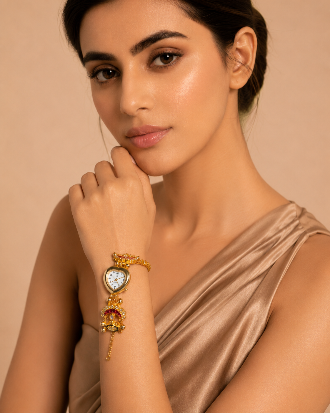 The Ira Meenakari Heart Fusion Watch