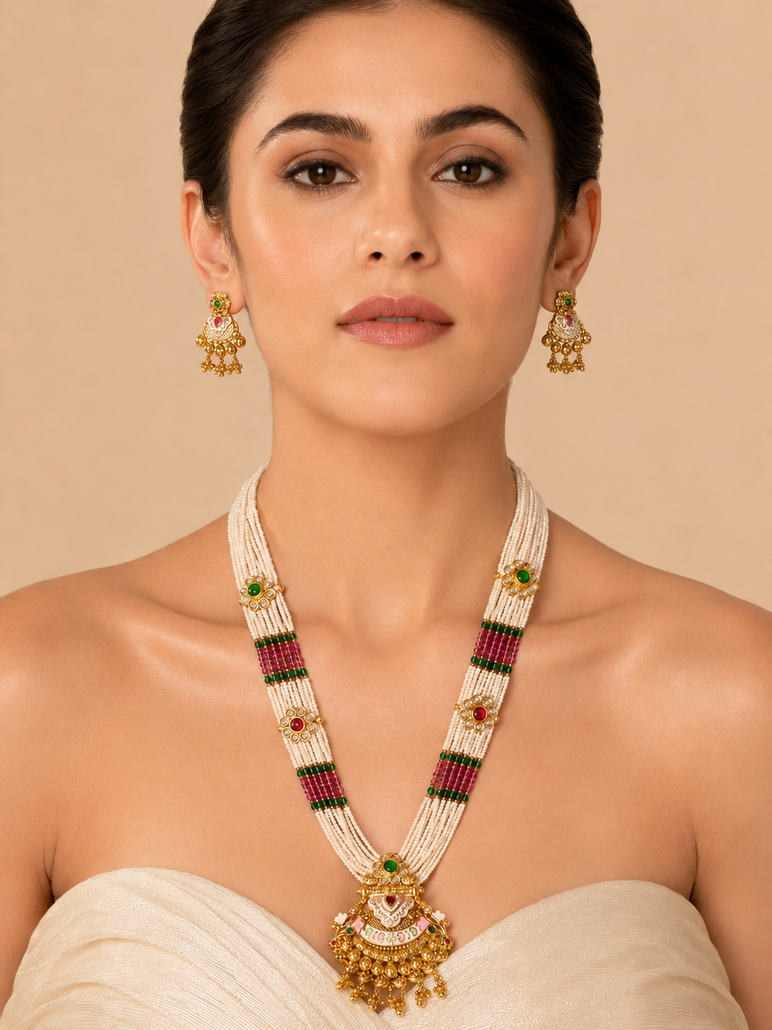 The Vaishnavi Royal Tanmaniya Layered Set