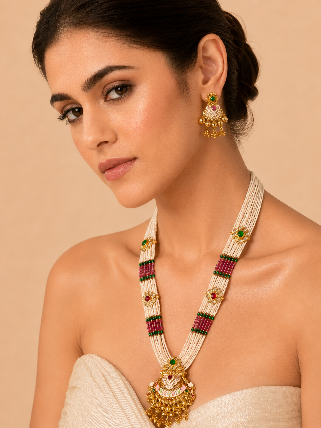 The Vaishnavi Royal Tanmaniya Layered Set