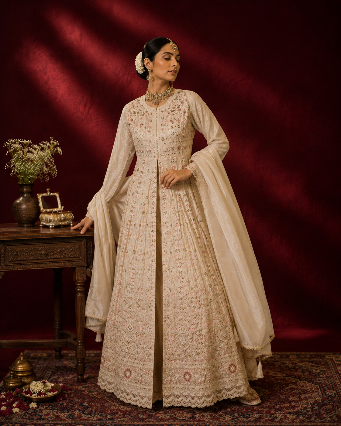 Noor Aab Anarkali Set