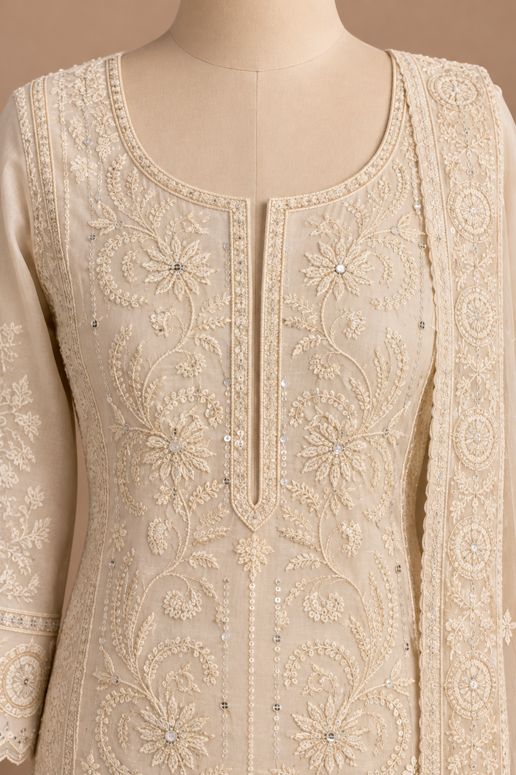 Ivory Jaal — Unstitched Suit