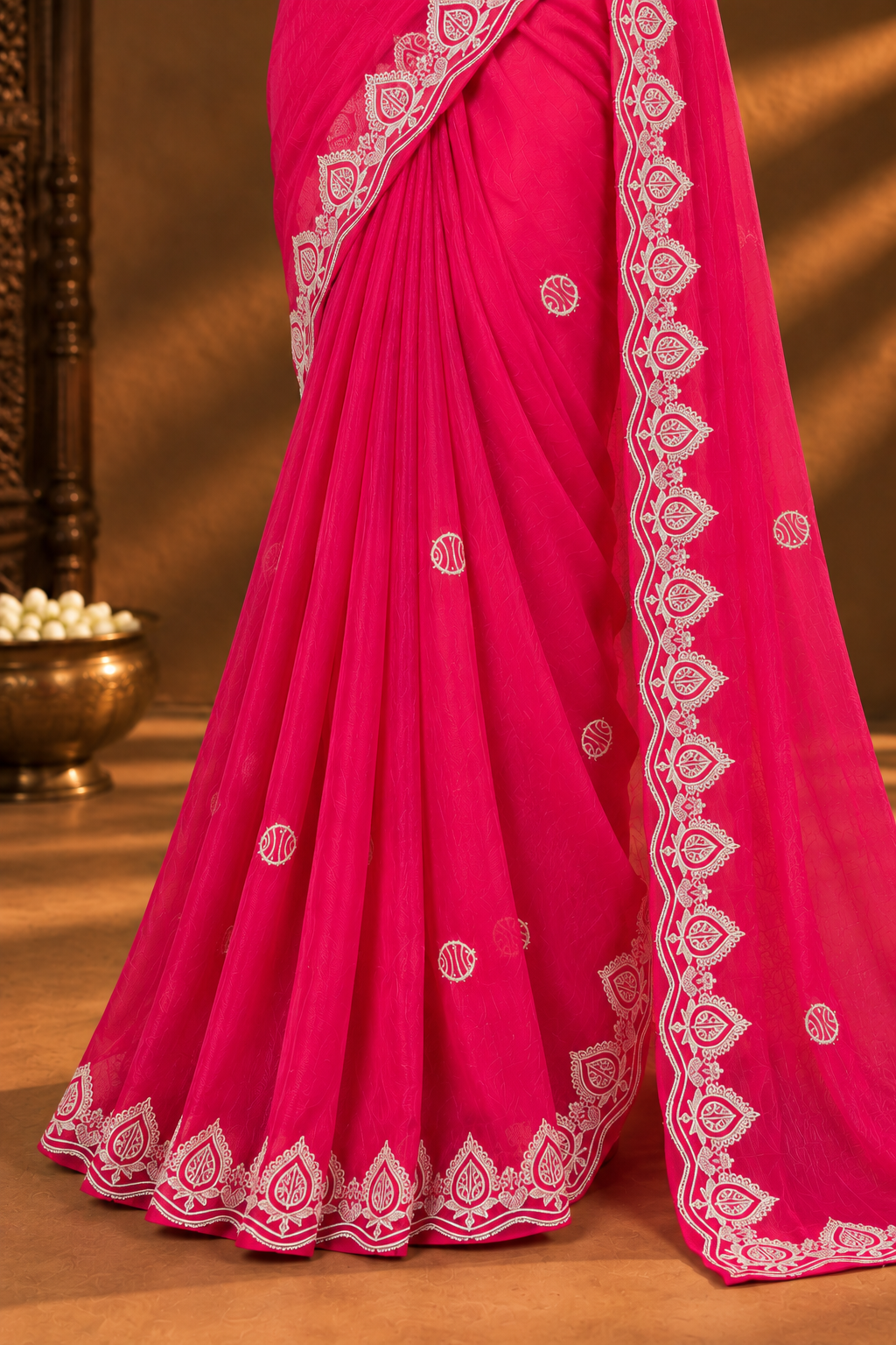 Gulnaar Rani Embroidered Saree