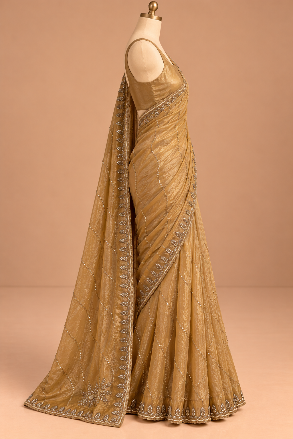 Sunehri Jaal Saree