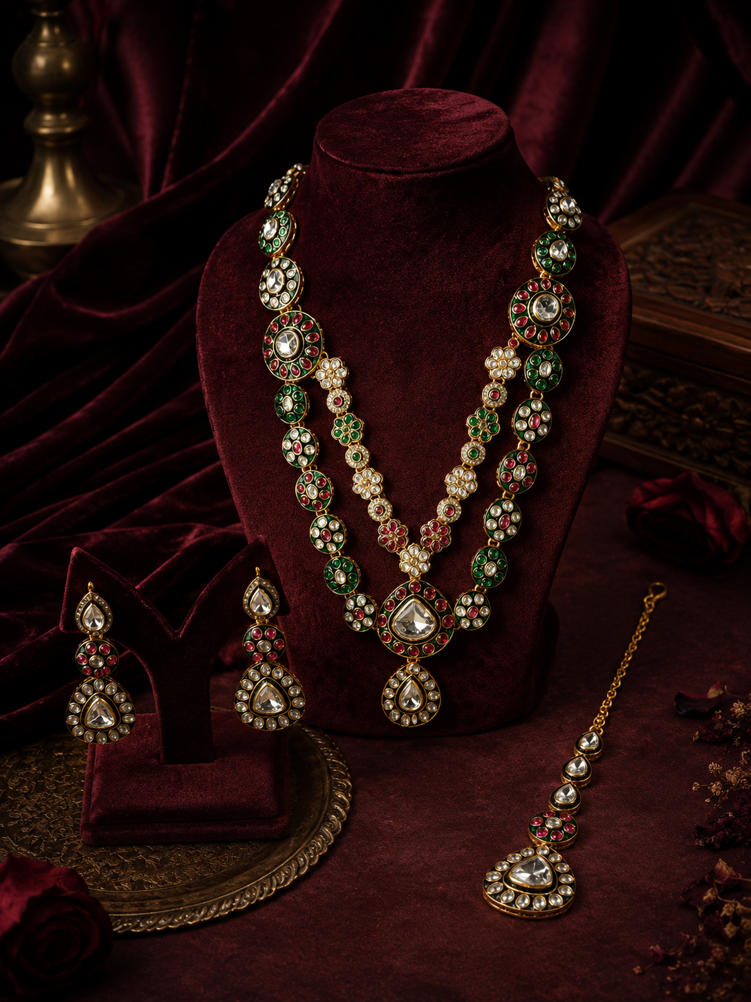 Maharani Kundan Bridal Set