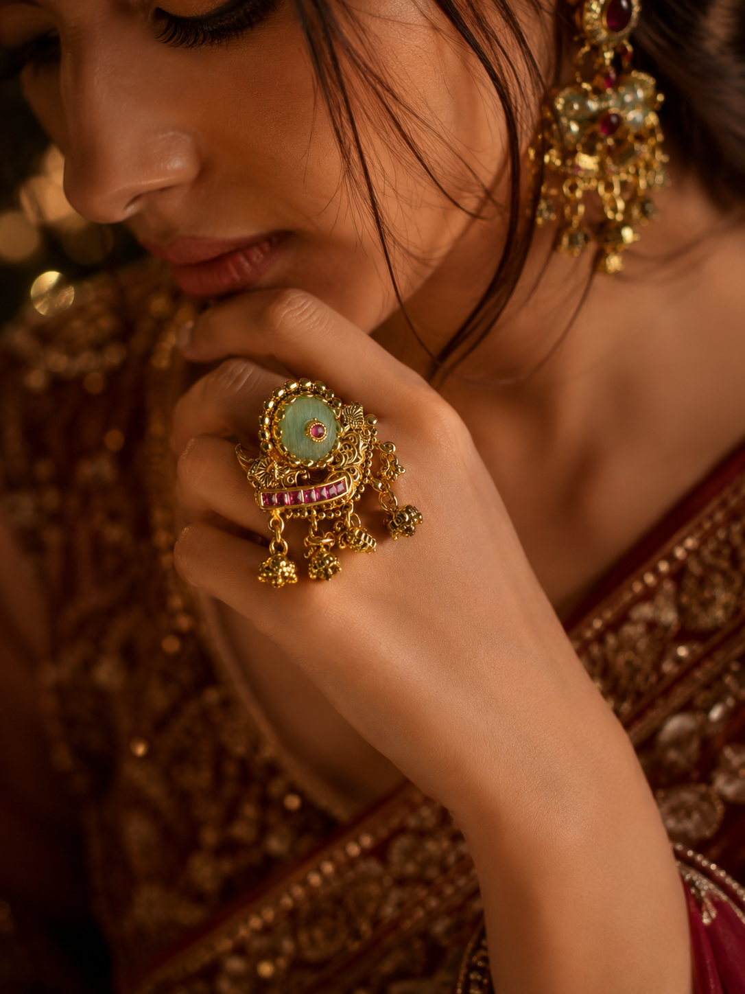 Mint Heritage Ring