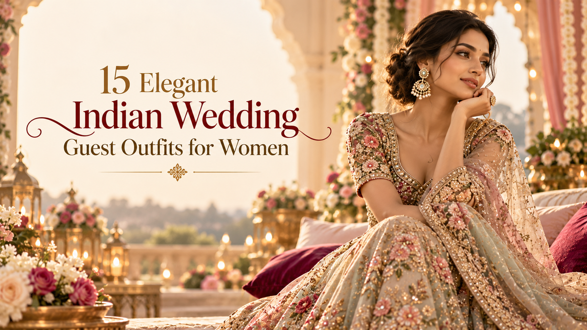 15 Elegant Indian Wedding Guest Outfits for Wome