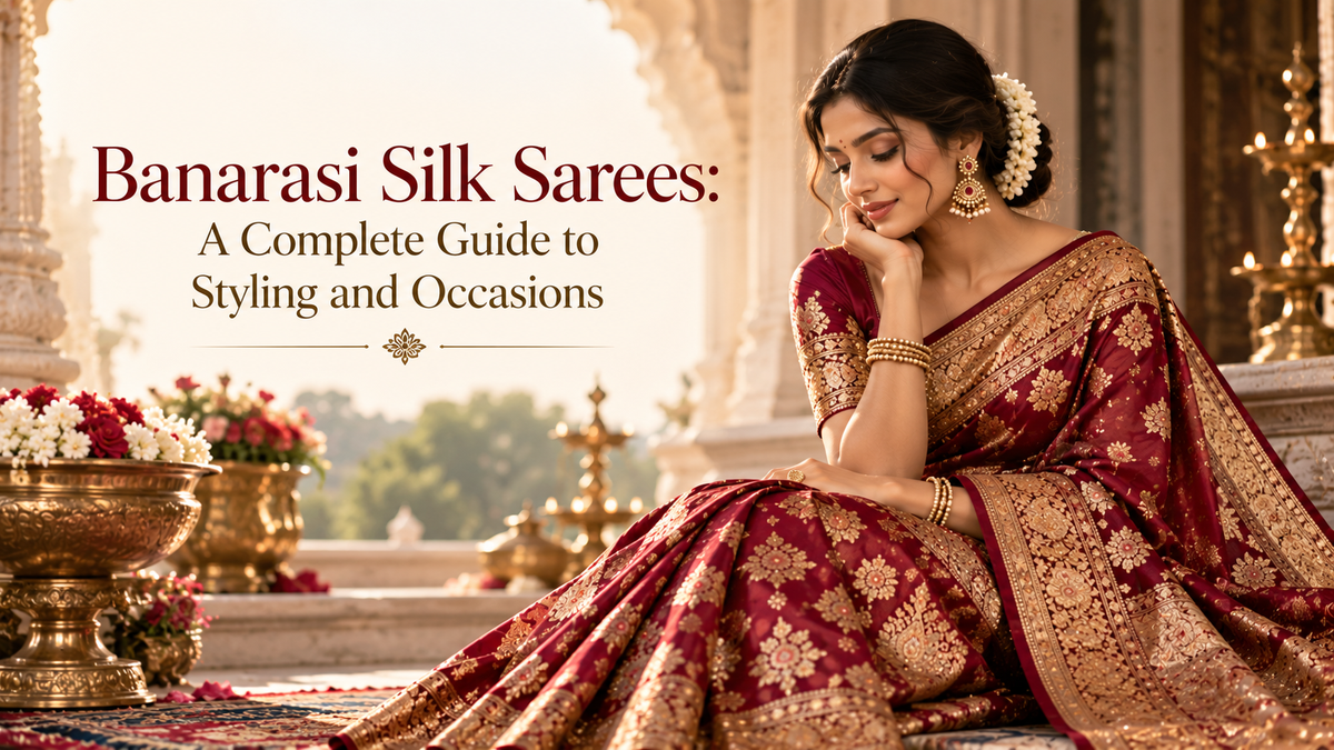 Banarasi Silk Sarees: A Complete Guide to Styling and Occasions