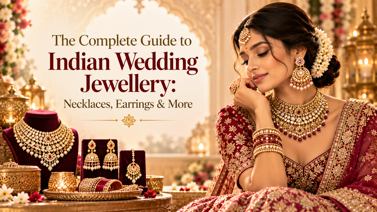 The Complete Guide to Indian Wedding Jewellery: Necklaces, Earrings &amp; More