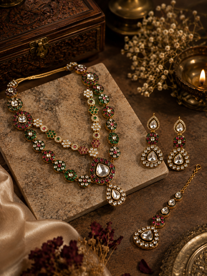Maharani Kundan Bridal Set