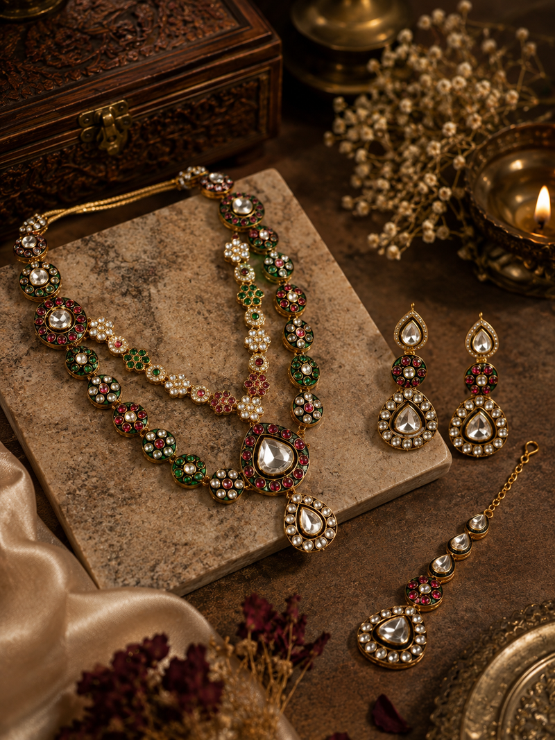 Maharani Kundan Bridal Set
