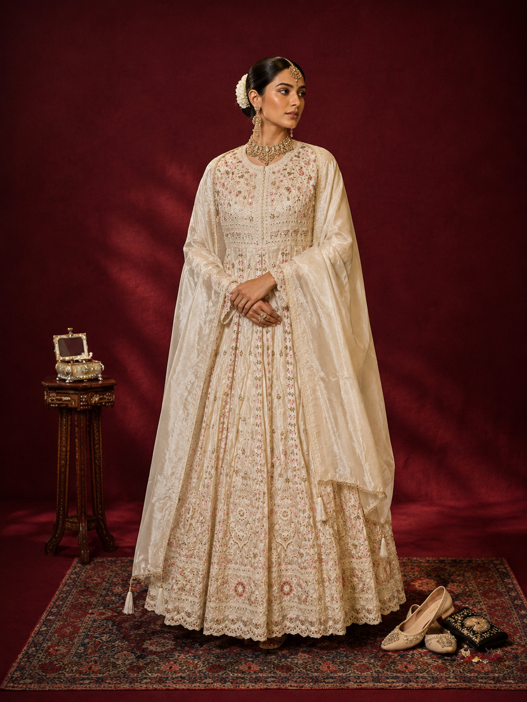 Noor Aab Anarkali Set