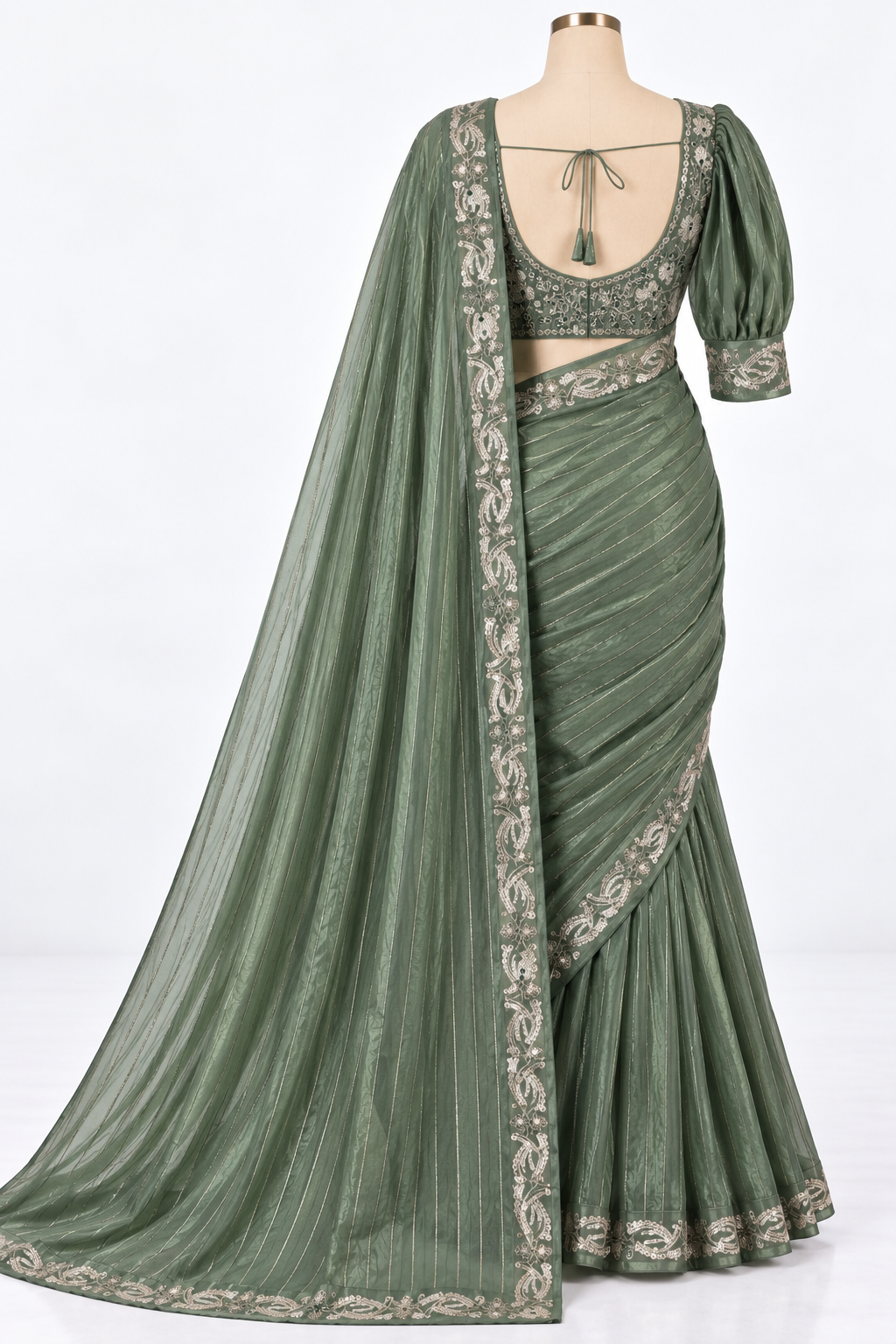 Vanya Emerald Garden Saree
