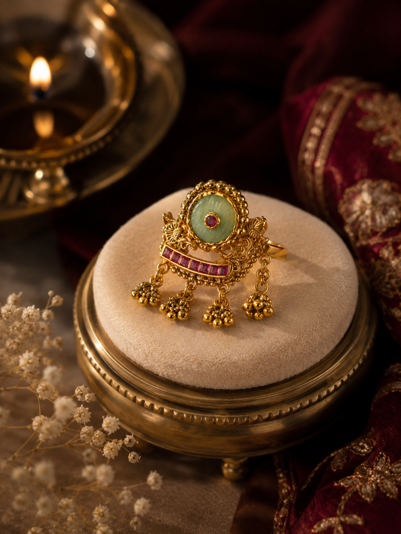 Mint Heritage Ring