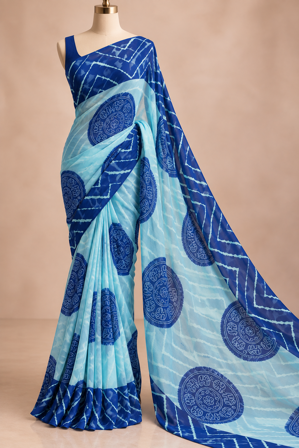 Neel Tarang Saree