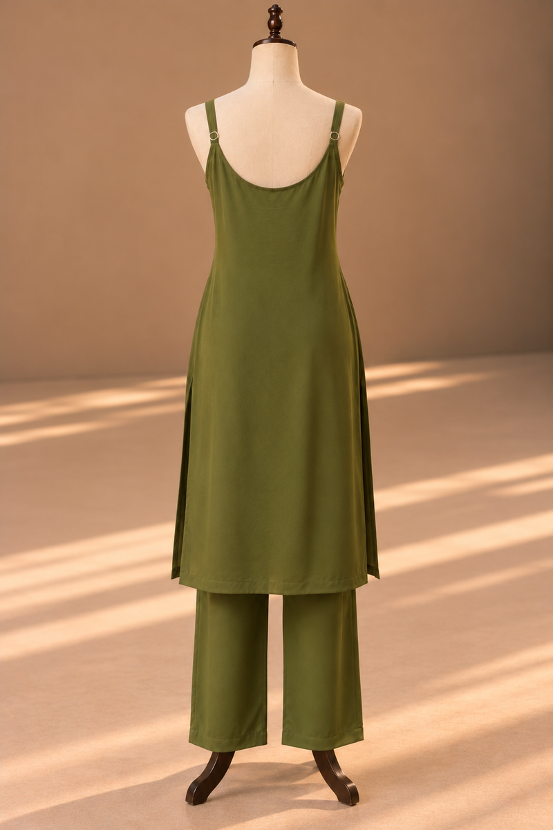 OLIVÉA — Heritage Olive Co-ord Set