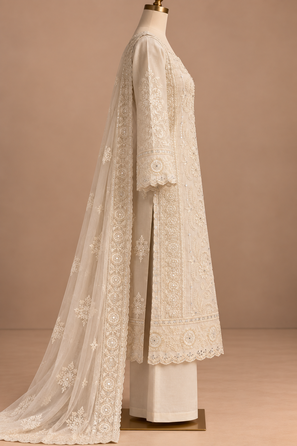 Ivory Jaal — Unstitched Suit