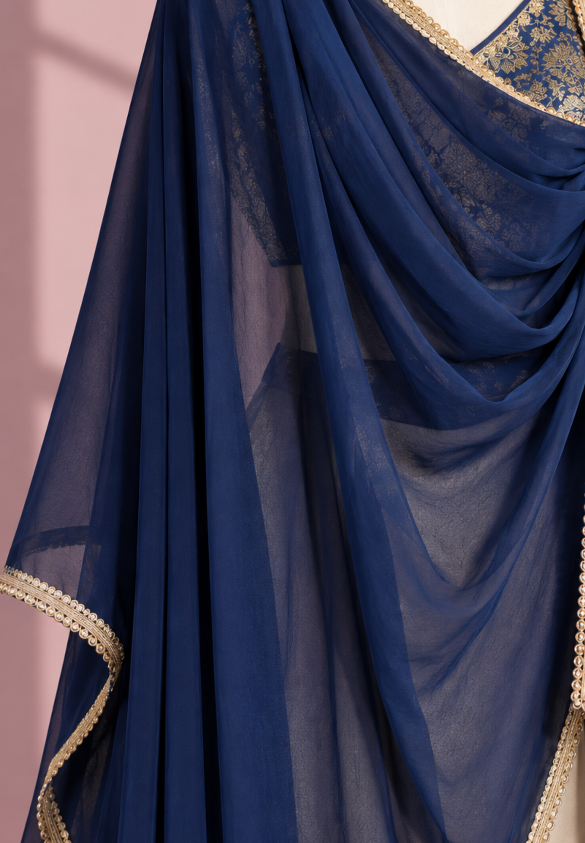 Neelambara Brocade Lehenga