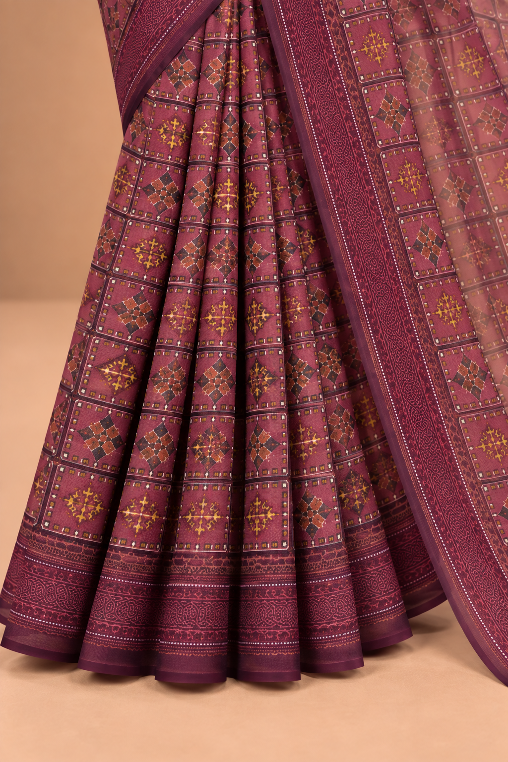 Rajkumari Amethyst Saree