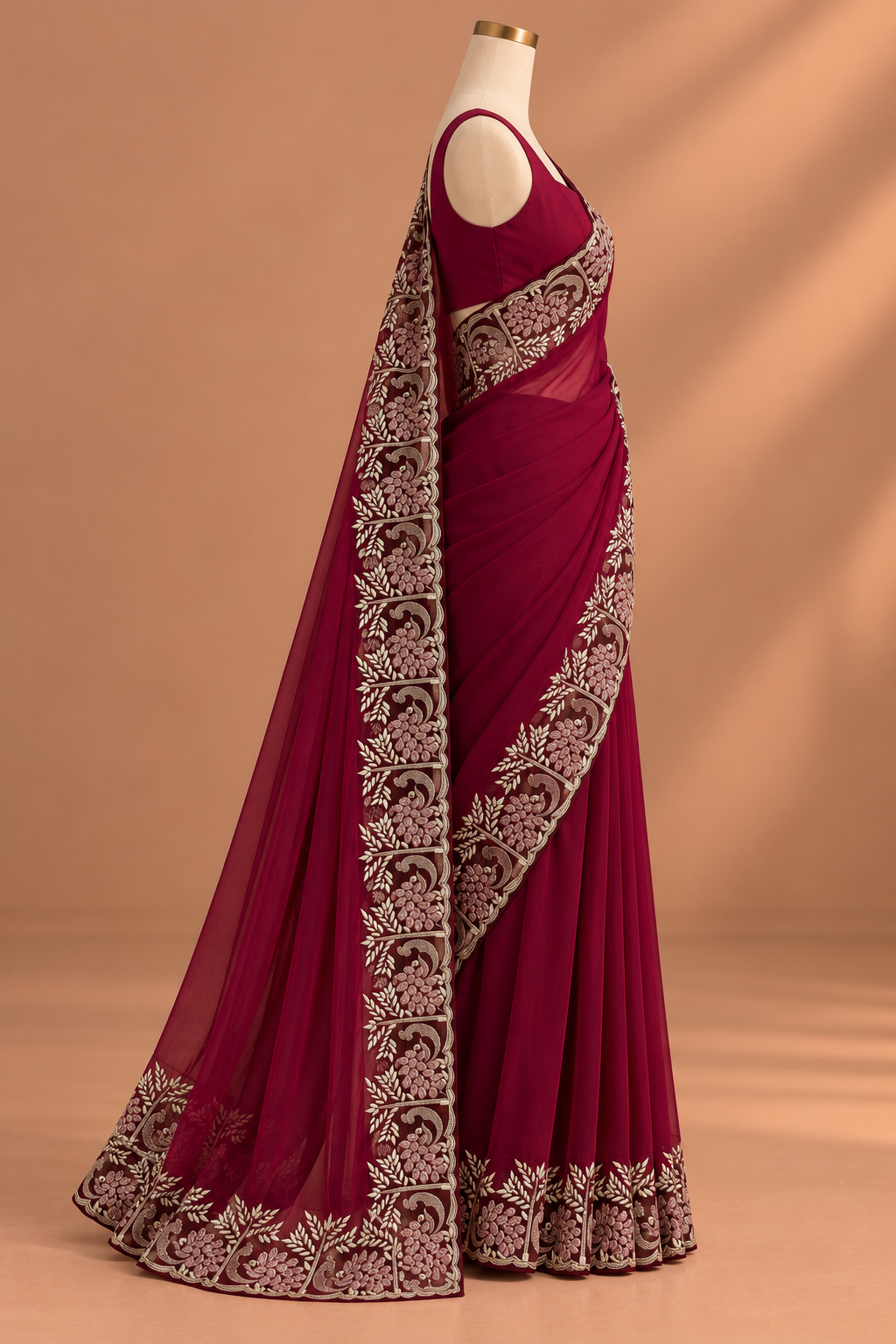 Gehra Gulab Saree