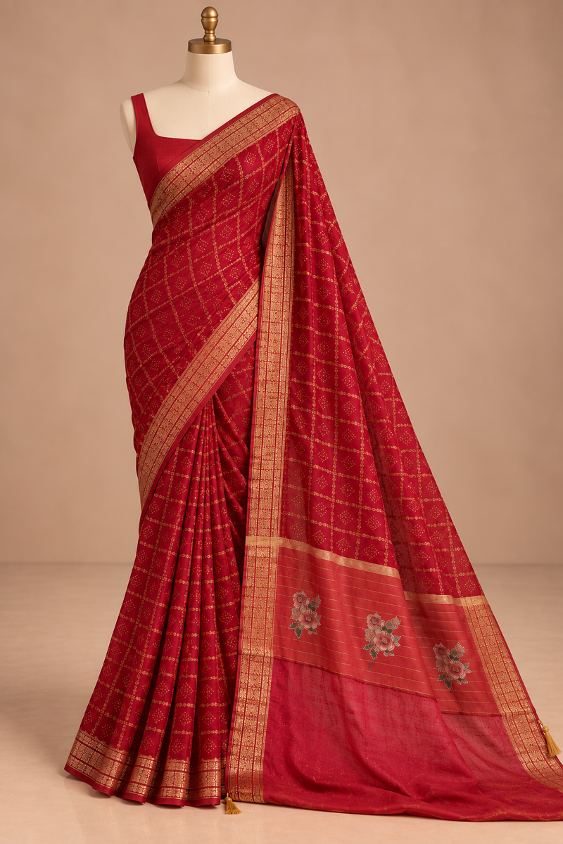 Rakt Rekha Saree