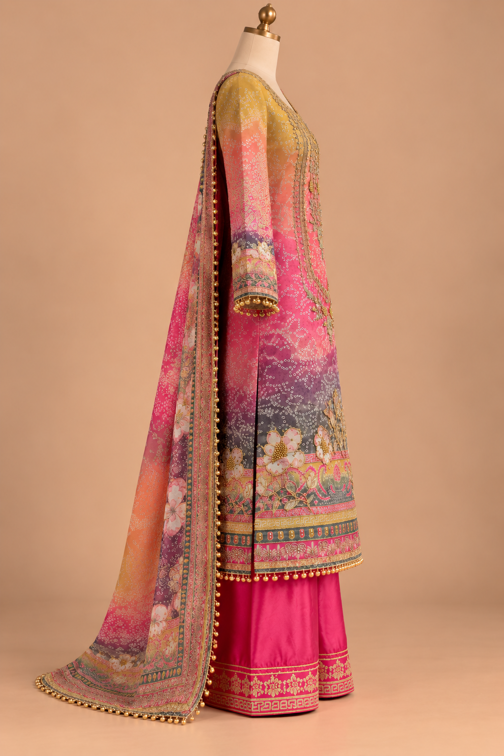Gulnaar Rang — Unstitched Suit