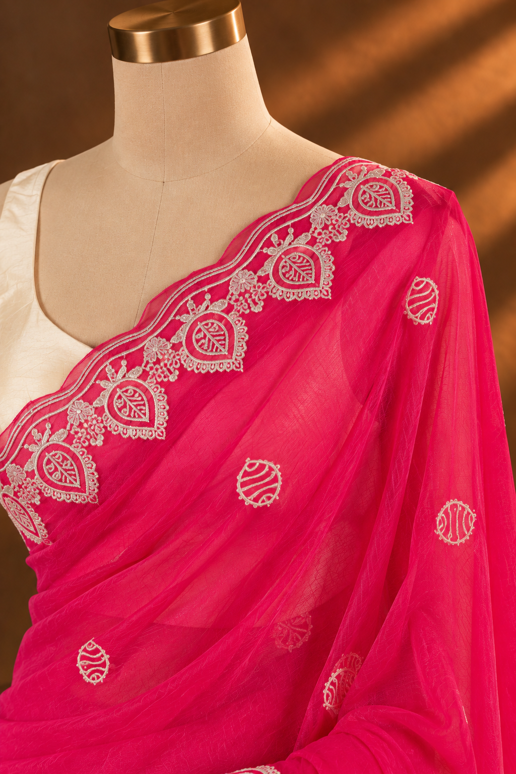Gulnaar Rani Embroidered Saree