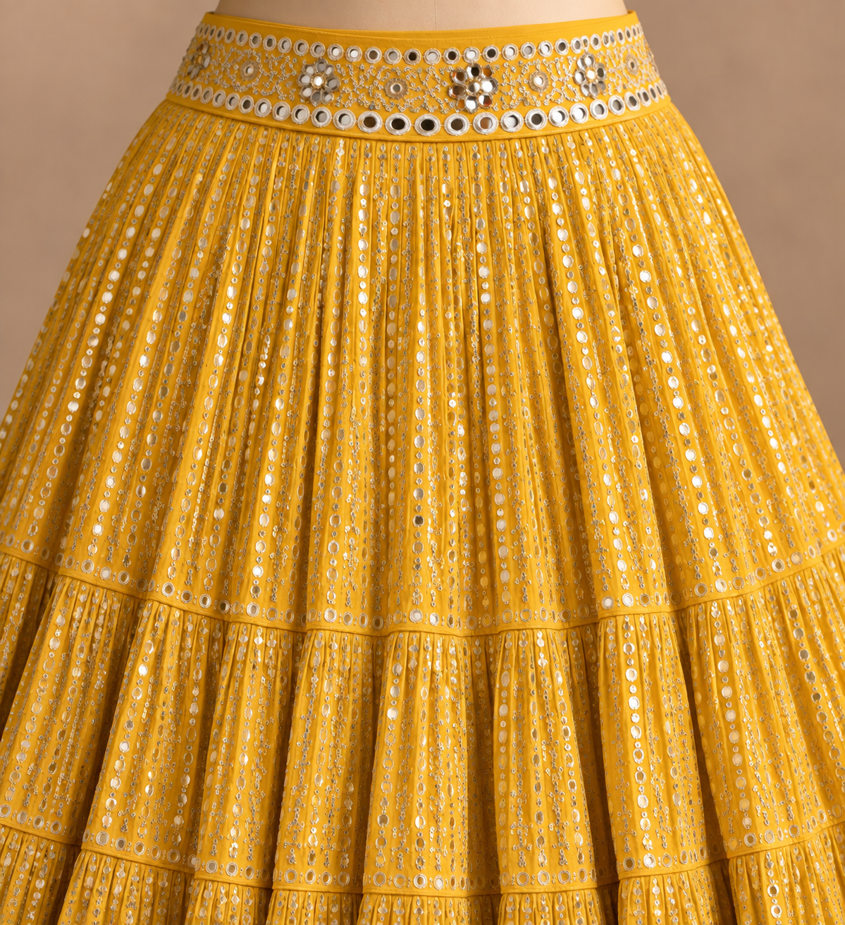 Zariya Haldi — Stitched Lehenga Set