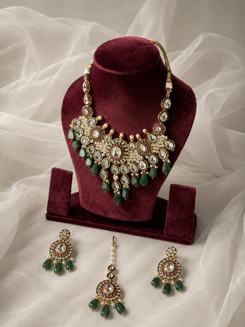 Mehr Polki Choker Set