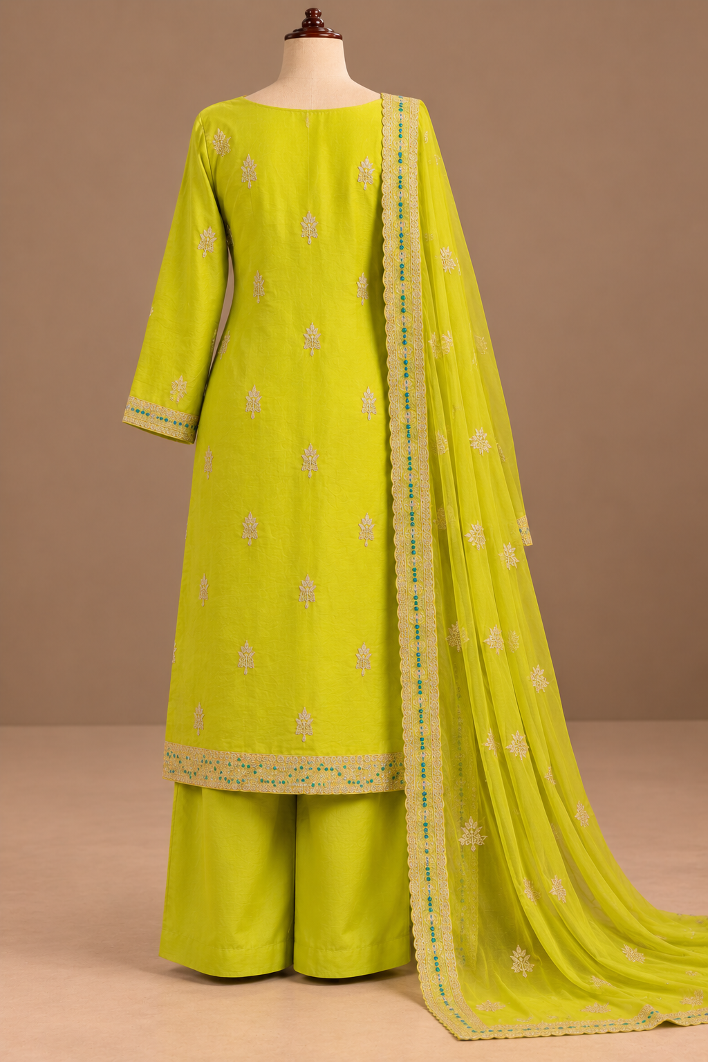 Aaranya Zari Garden Suit