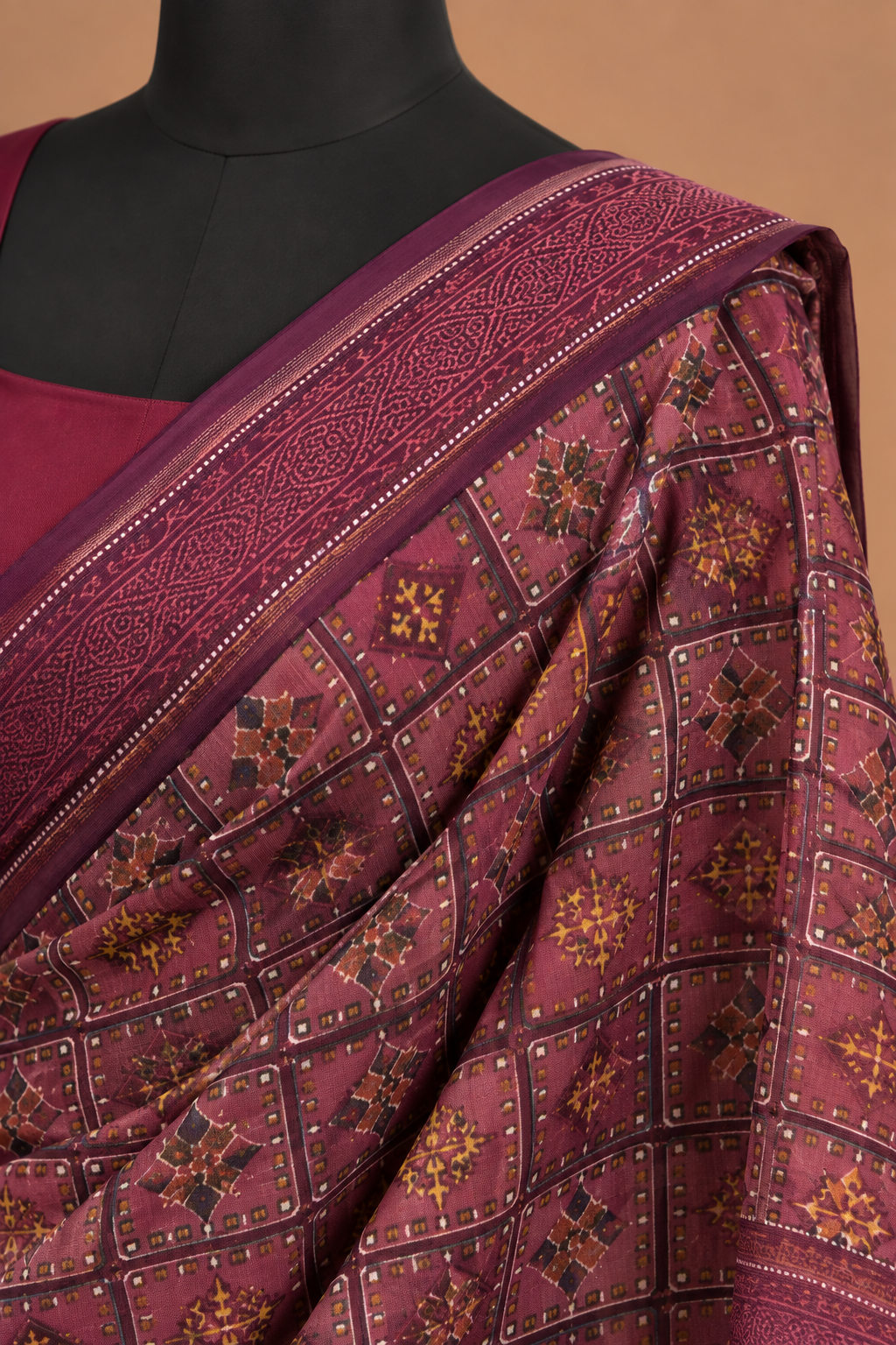 Rajkumari Amethyst Saree