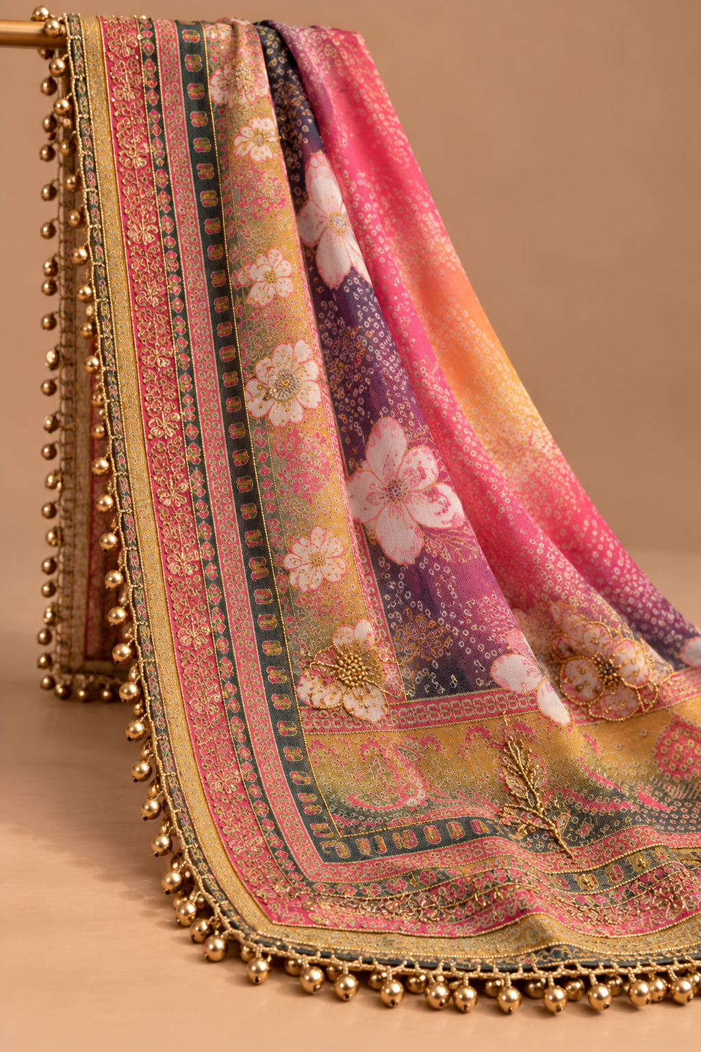 Gulnaar Rang — Unstitched Suit