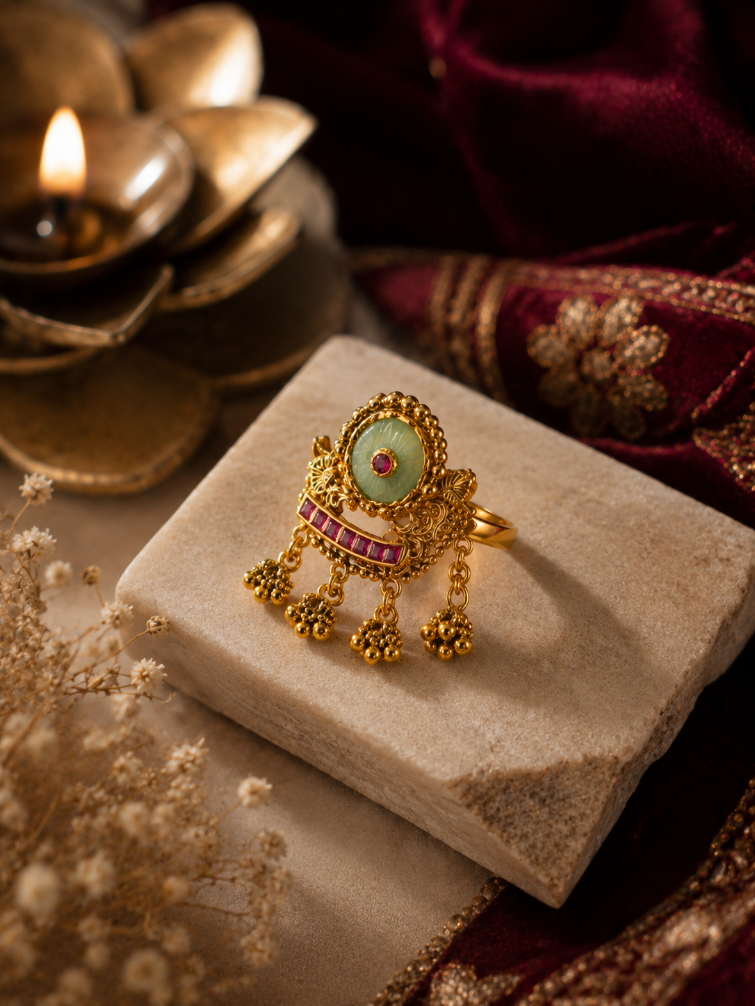 Mint Heritage Ring